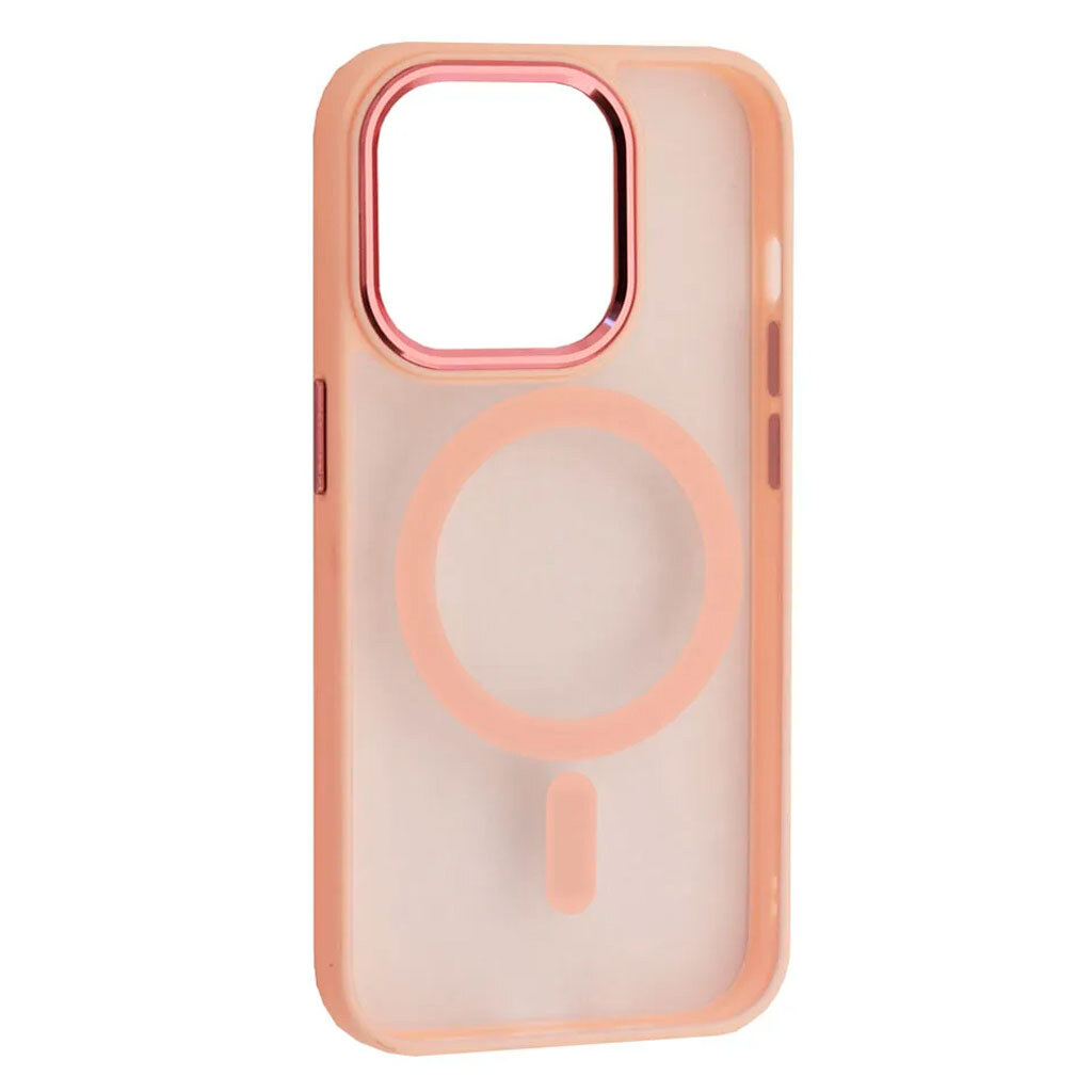 Чехол (накладка) Apple iPhone 13 Pro Max, Cristal Guard, MagSafe, Розовый - № 1 Чехол (накладка) Apple iPhone 13 Pro Max, Cristal Guard, MagSafe, Розовый - № 1