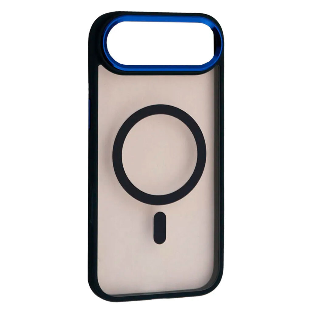 Чехол (накладка) Apple iPhone 17 Air, Cristal Guard, MagSafe, Dark Blue, Синий - № 1 Чехол (накладка) Apple iPhone 17 Air, Cristal Guard, MagSafe, Dark Blue, Синий - № 1