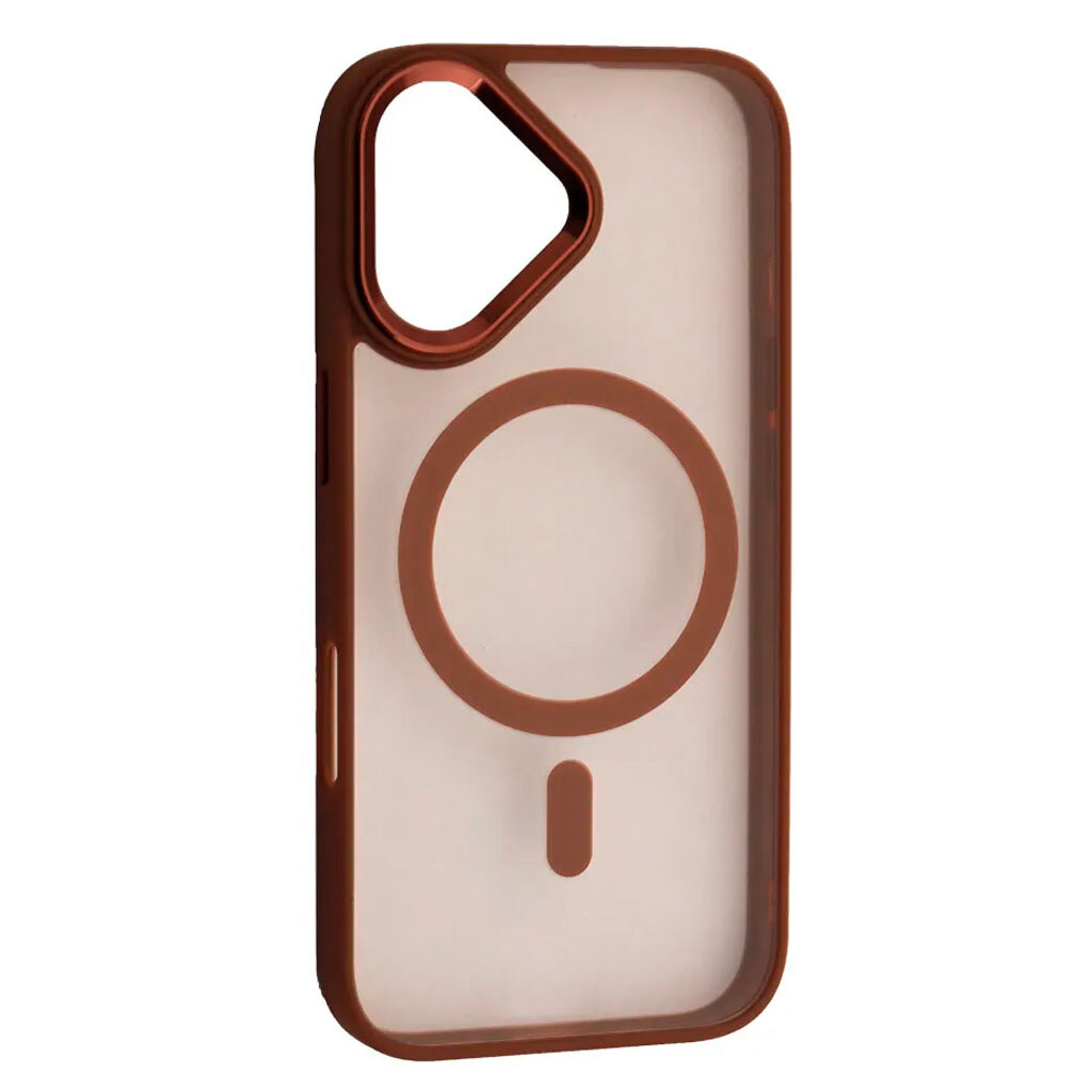 Чехол (накладка) Apple iPhone 17, Cristal Guard, MagSafe, Коричневый - № 1 Чехол (накладка) Apple iPhone 17, Cristal Guard, MagSafe, Коричневый - № 1