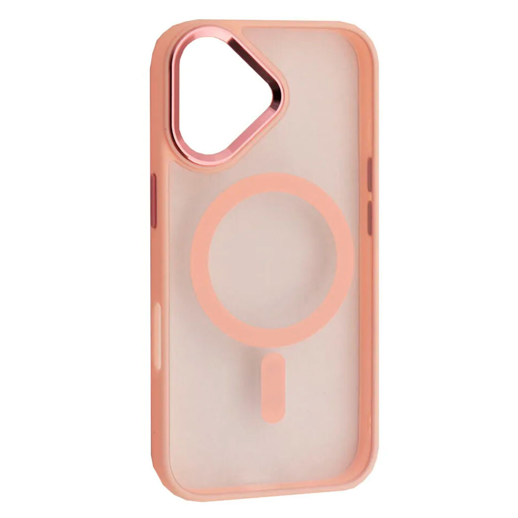 Чехол (накладка) Apple iPhone 17, Cristal Guard, MagSafe, Розовый - № 1 Чехол (накладка) Apple iPhone 17, Cristal Guard, MagSafe, Розовый - № 1