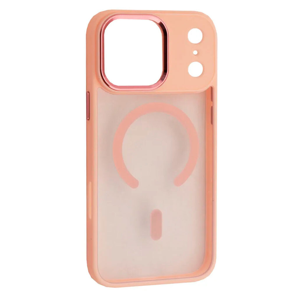 Чехол (накладка) Apple iPhone 17 Pro Max, Cristal Guard, MagSafe, Розовый - № 1 Чехол (накладка) Apple iPhone 17 Pro Max, Cristal Guard, MagSafe, Розовый - № 1