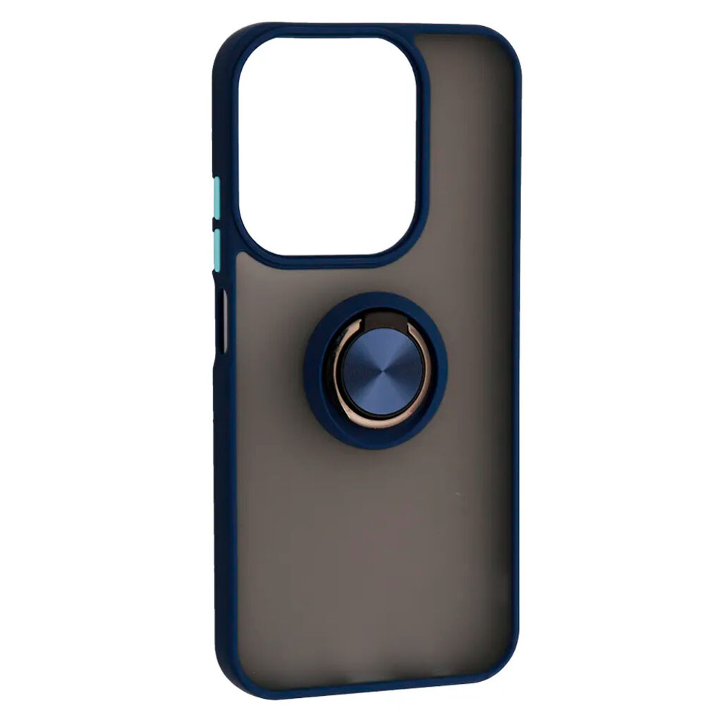 Чехол (накладка) Xiaomi Redmi Note 11 Pro / Redmi Note 11 Pro 5G, Goospery Ring Case, Синий - № 1 Чехол (накладка) Xiaomi Redmi Note 11 Pro / Redmi Note 11 Pro 5G, Goospery Ring Case, Синий - № 1