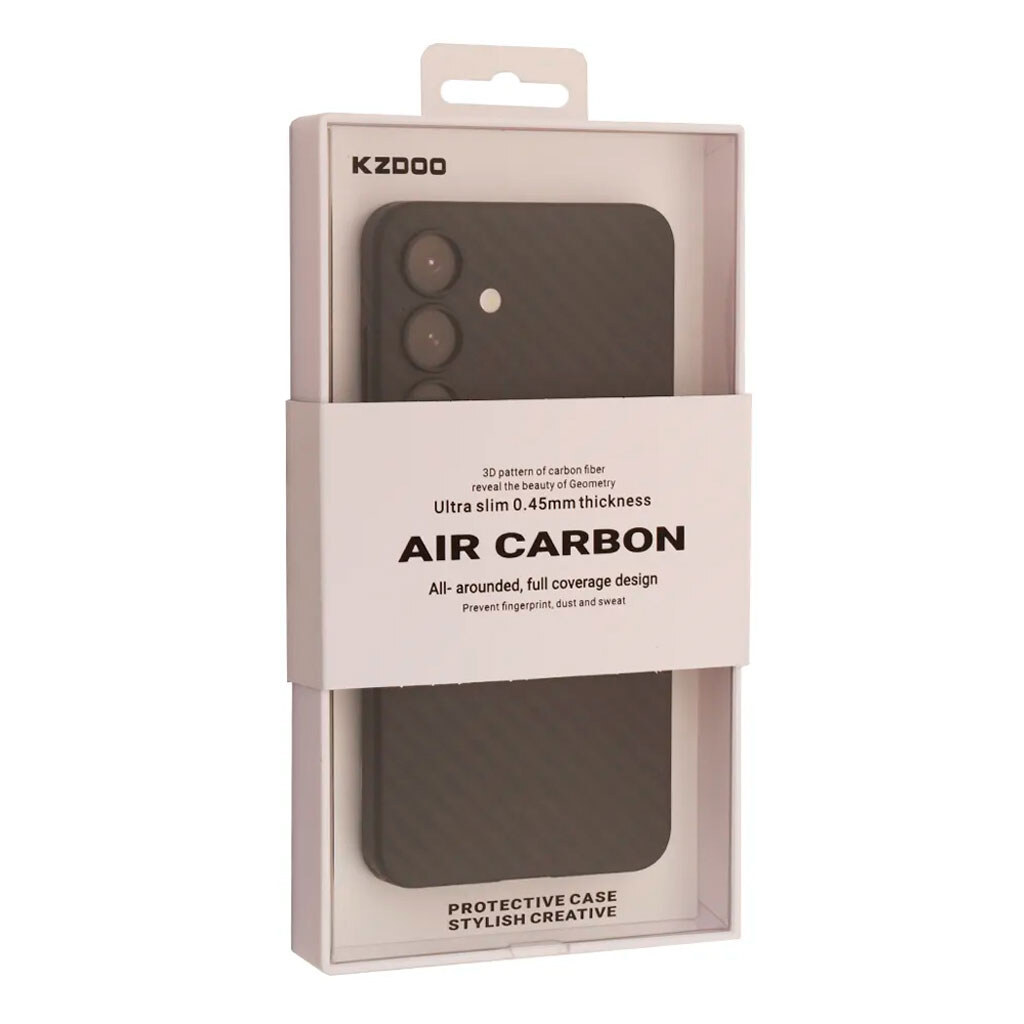 Чехол (накладка) Samsung S926 Galaxy S24 Plus, K-DOO Air Carbon, Черный - № 1 Чехол (накладка) Samsung S926 Galaxy S24 Plus, K-DOO Air Carbon, Черный - № 1