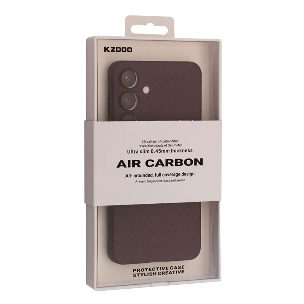 Чехол (накладка) Samsung Galaxy S25, K-DOO Air Carbon, Deep Purple, Фиолетовый - № 1 Чехол (накладка) Samsung Galaxy S25, K-DOO Air Carbon, Deep Purple, Фиолетовый - № 1