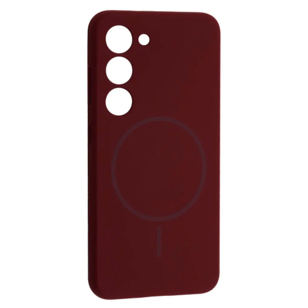 Чехол (накладка) Samsung Galaxy S25 FE, Air Beats, MagSafe, Plum, Сливовый - № 1 Чехол (накладка) Samsung Galaxy S25 FE, Air Beats, MagSafe, Plum, Сливовый - № 1