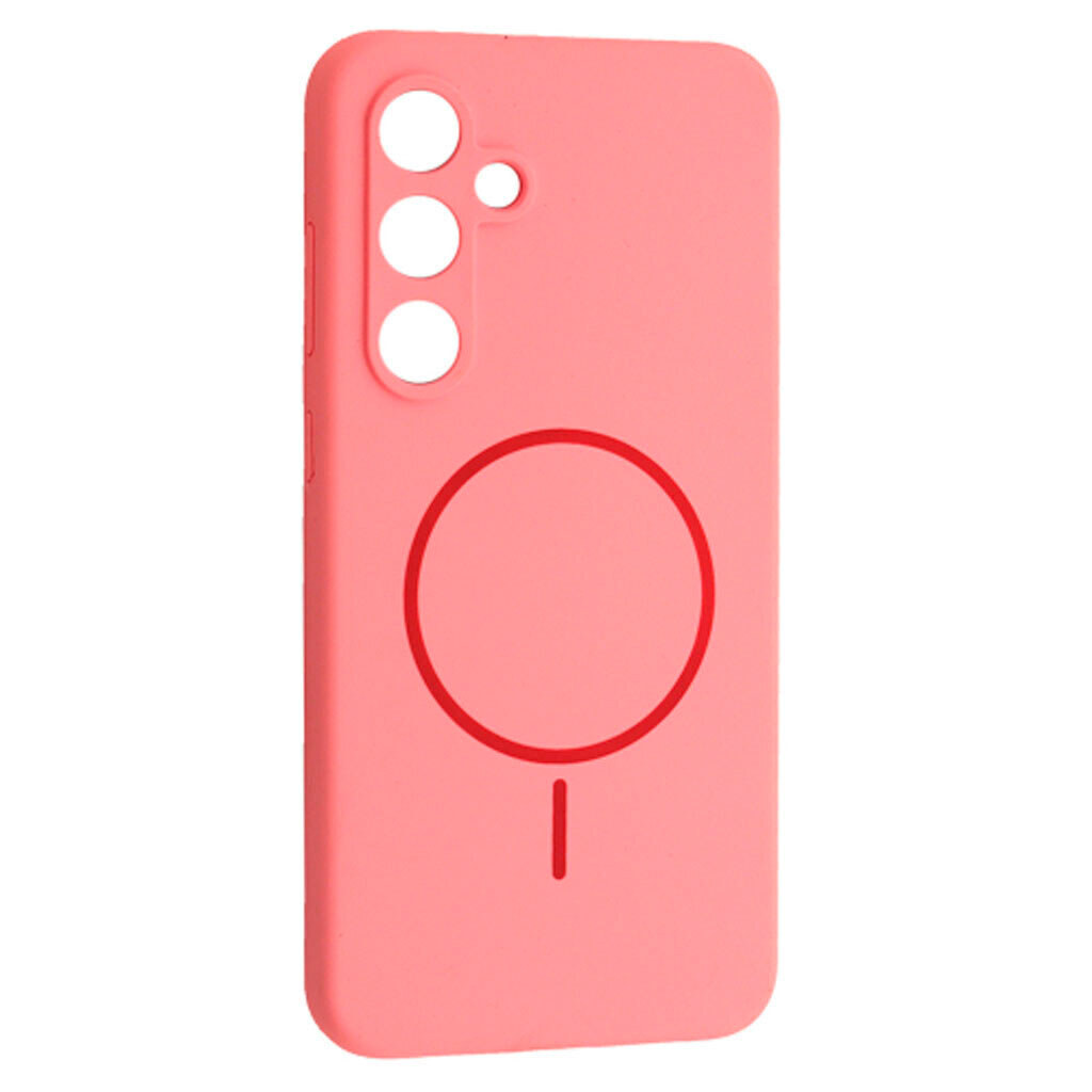 Чехол (накладка) Samsung Galaxy S25 FE, Air Beats, MagSafe, Rose Pink, Розовый - № 1 Чехол (накладка) Samsung Galaxy S25 FE, Air Beats, MagSafe, Rose Pink, Розовый - № 1