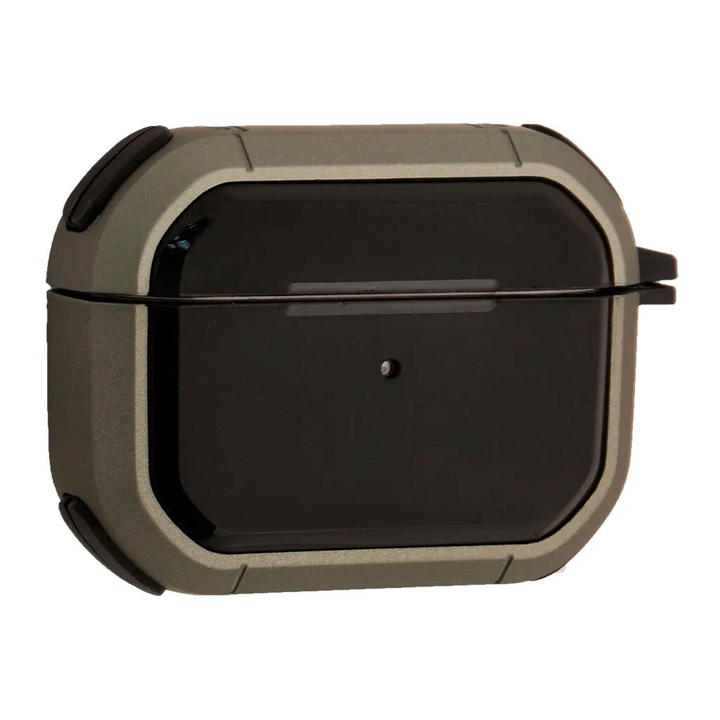 Чехол (накладка) Apple AirPods Pro 3, Bodyguard, Black-Green, Зеленый - № 1 Чехол (накладка) Apple AirPods Pro 3, Bodyguard, Black-Green, Зеленый - № 1