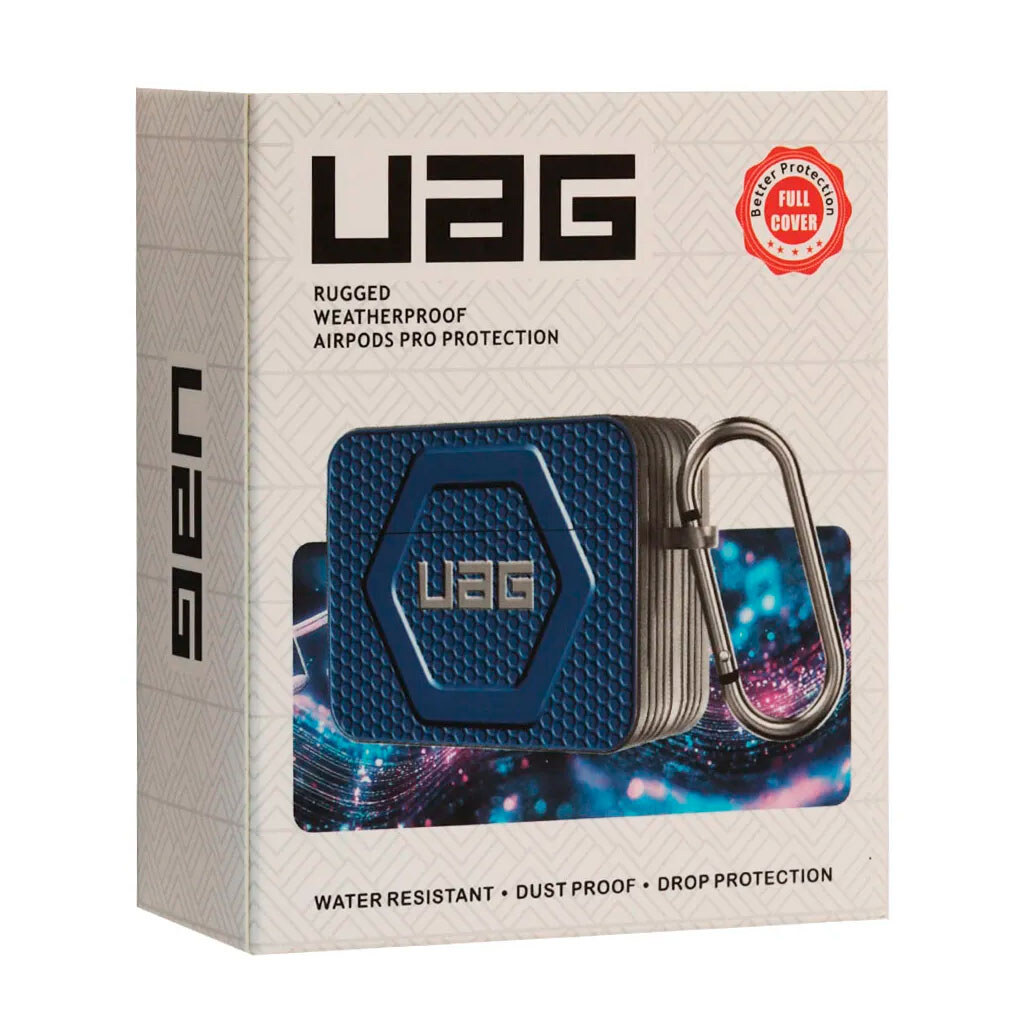 Чехол (накладка) Apple AirPods Pro 3, UAG, Серый - № 2 Чехол (накладка) Apple AirPods Pro 3, UAG, Серый - № 2