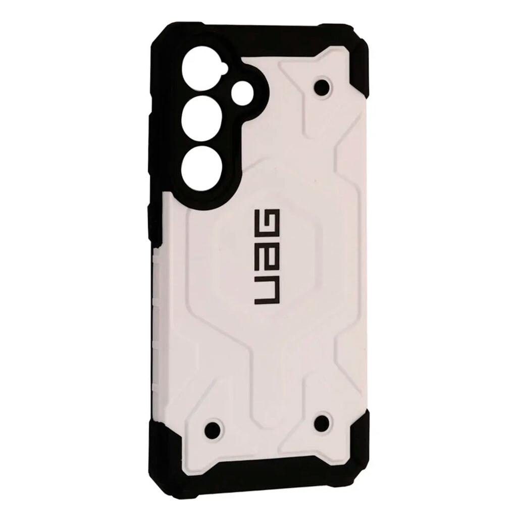 Чехол (накладка) Samsung Galaxy S24 / Galaxy S25, UAG Pathfinder, MagSafe, Белый - № 1 Чехол (накладка) Samsung Galaxy S24 / Galaxy S25, UAG Pathfinder, MagSafe, Белый - № 1