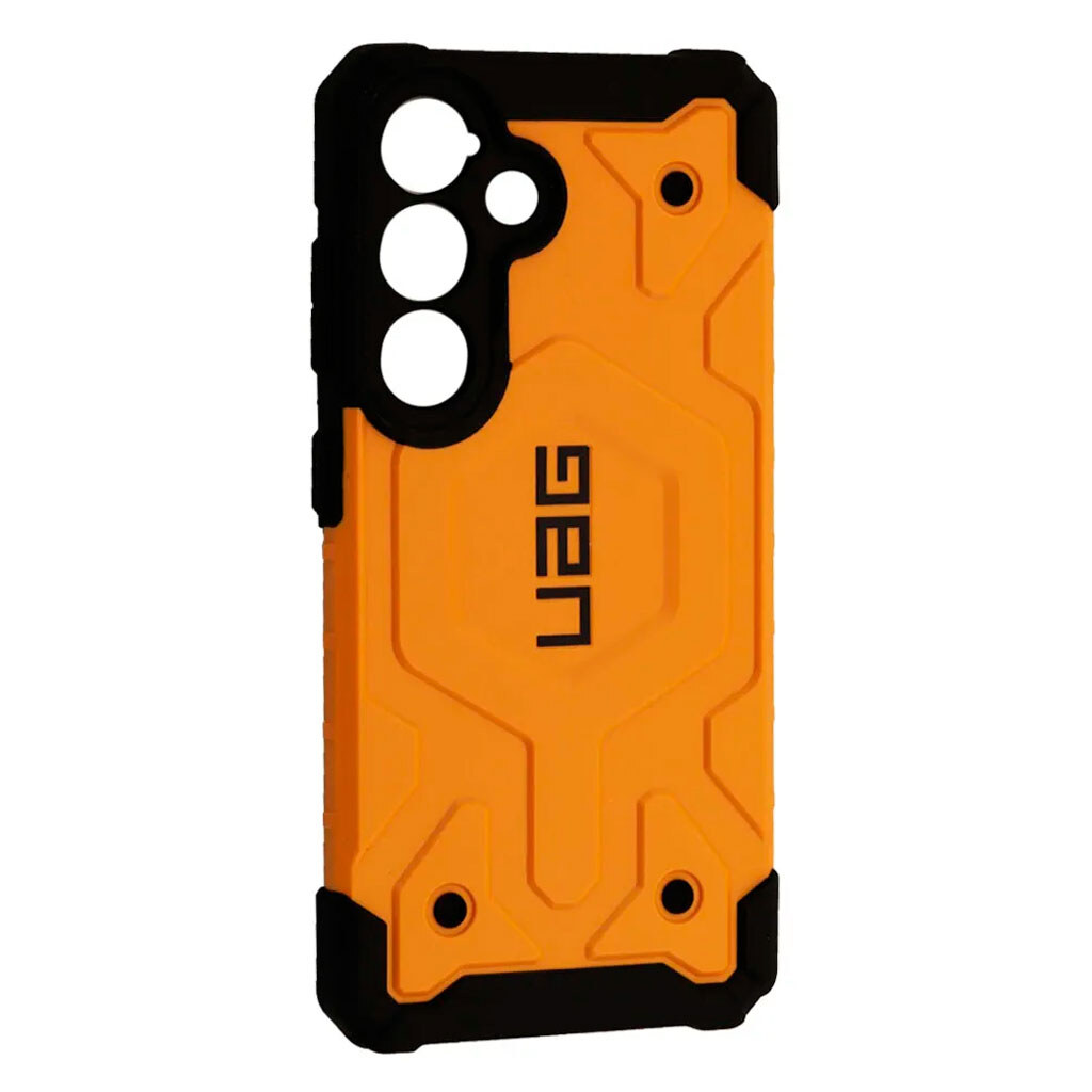 Чехол (накладка) Samsung Galaxy S24 / Galaxy S25, UAG Pathfinder, MagSafe, Желтый - № 1 Чехол (накладка) Samsung Galaxy S24 / Galaxy S25, UAG Pathfinder, MagSafe, Желтый - № 1