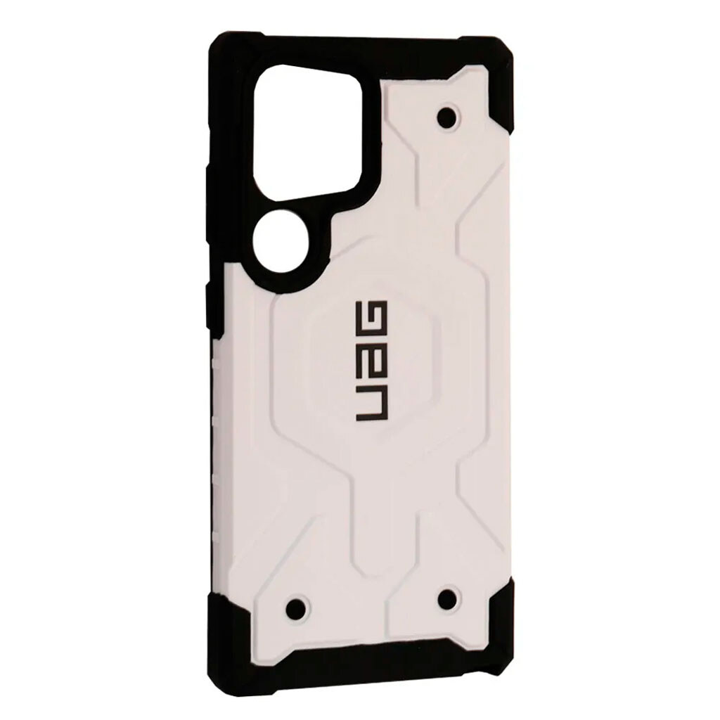 Чехол (накладка) Samsung Galaxy S25 Ultra, UAG Pathfinder, MagSafe, Белый - № 1 Чехол (накладка) Samsung Galaxy S25 Ultra, UAG Pathfinder, MagSafe, Белый - № 1