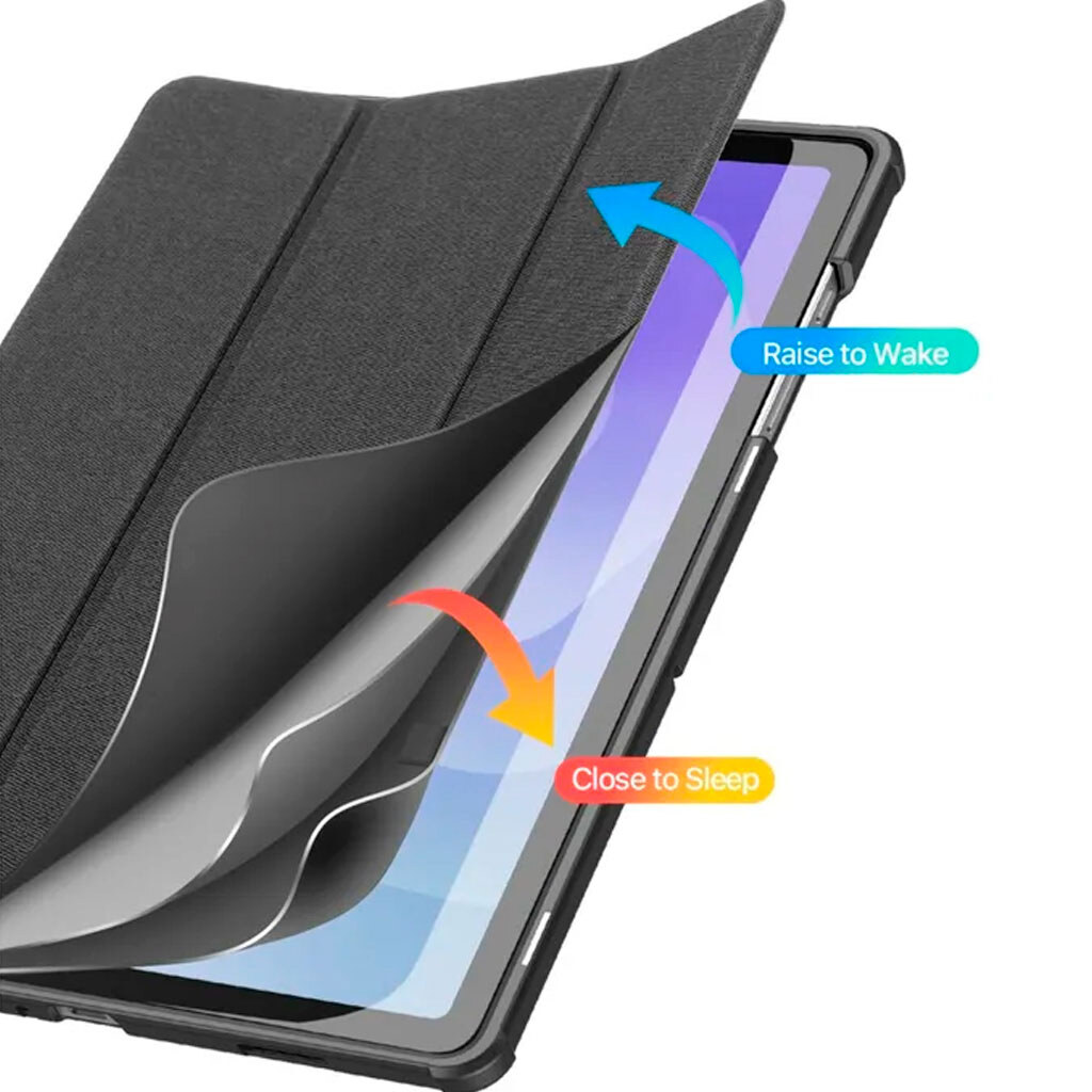 Чехол (книжка) Samsung Galaxy Tab A11 Plus, Dux Ducis Domo, Черный - № 3 Чехол (книжка) Samsung Galaxy Tab A11 Plus, Dux Ducis Domo, Черный - № 3