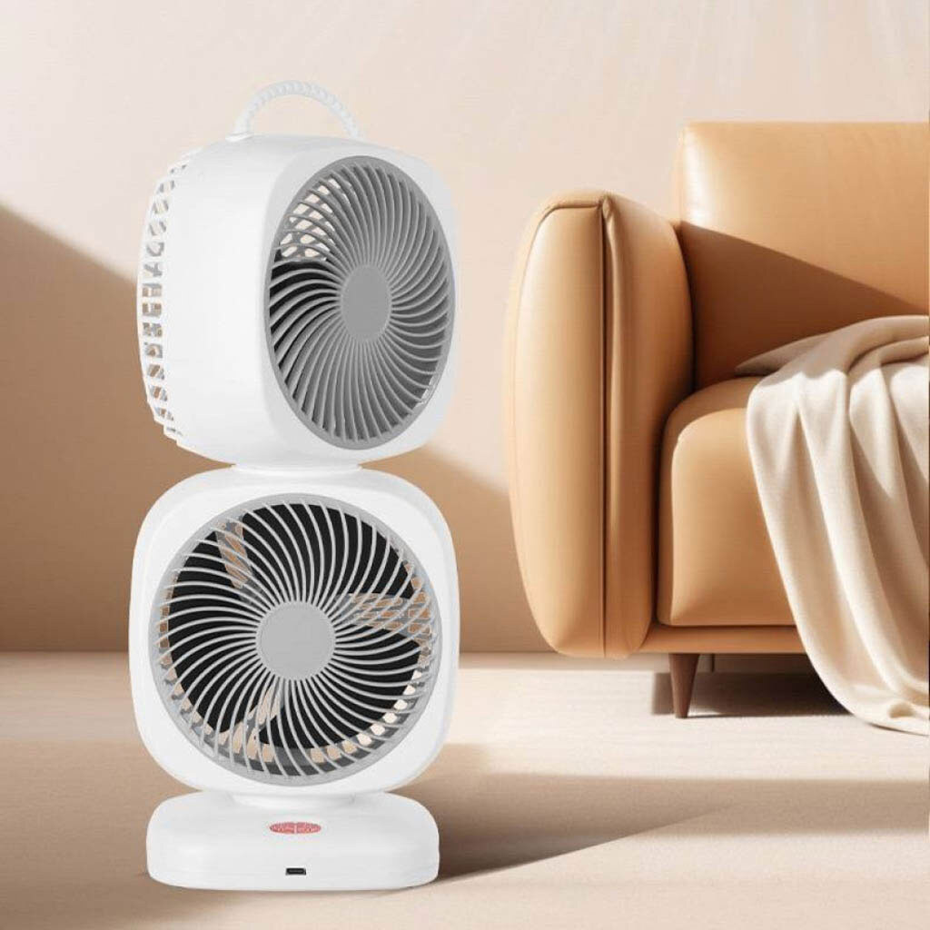 Вентилятор настольный XHS-02 Square Fan, Белый - № 2 Вентилятор настольный XHS-02 Square Fan, Белый - № 2