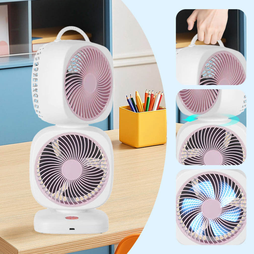 Вентилятор настольный XHS-02 Square Fan, Белый - № 5 Вентилятор настольный XHS-02 Square Fan, Белый - № 5