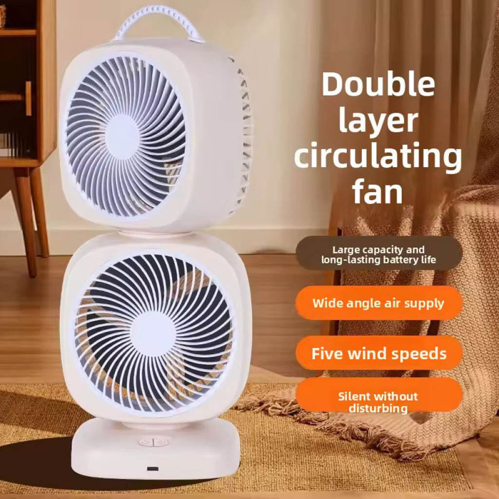 Вентилятор настольный XHS-02 Square Fan, Белый - № 7 Вентилятор настольный XHS-02 Square Fan, Белый - № 7