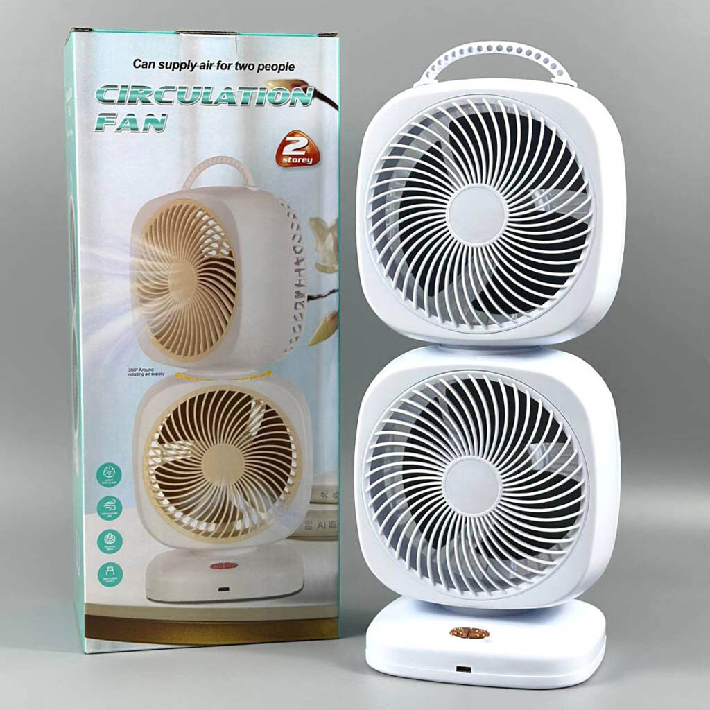 Вентилятор настольный XHS-02 Square Fan, Белый - № 9 Вентилятор настольный XHS-02 Square Fan, Белый - № 9
