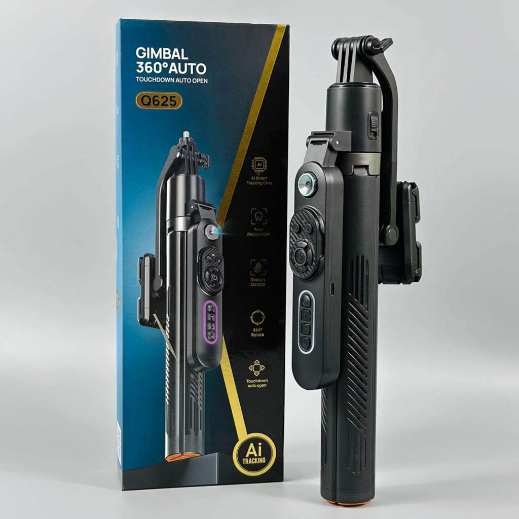 Монопод Gimbal Q625, Черный - № 9 Монопод Gimbal Q625, Черный - № 9