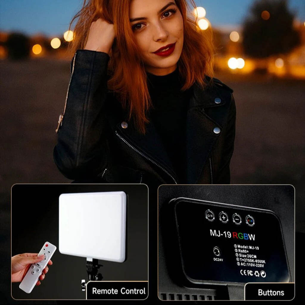 LED лампа MJ-19, Черный - № 7 LED лампа MJ-19, Черный - № 7