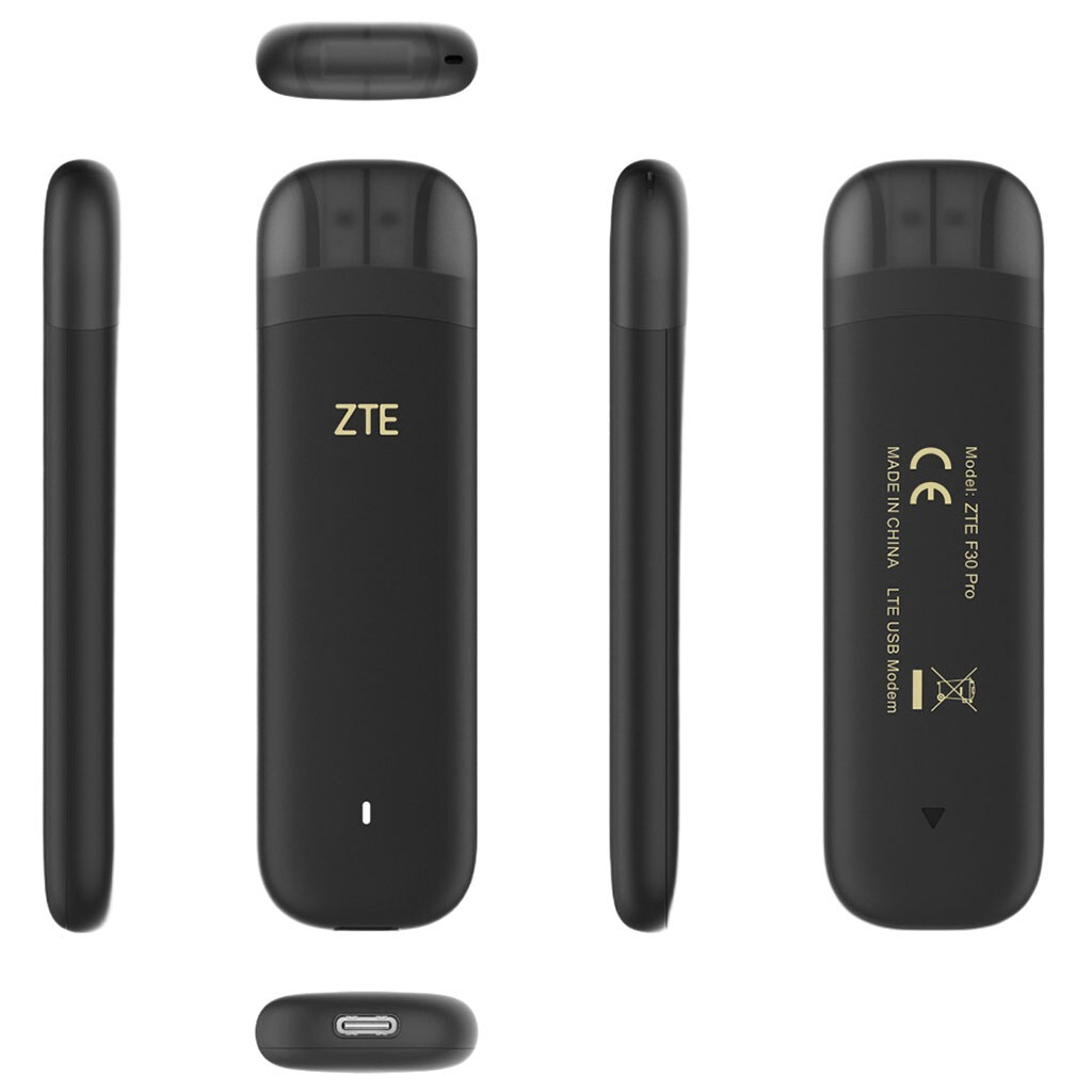 USB Модем ZTE F30 Pro, Черный - № 3 USB Модем ZTE F30 Pro, Черный - № 3