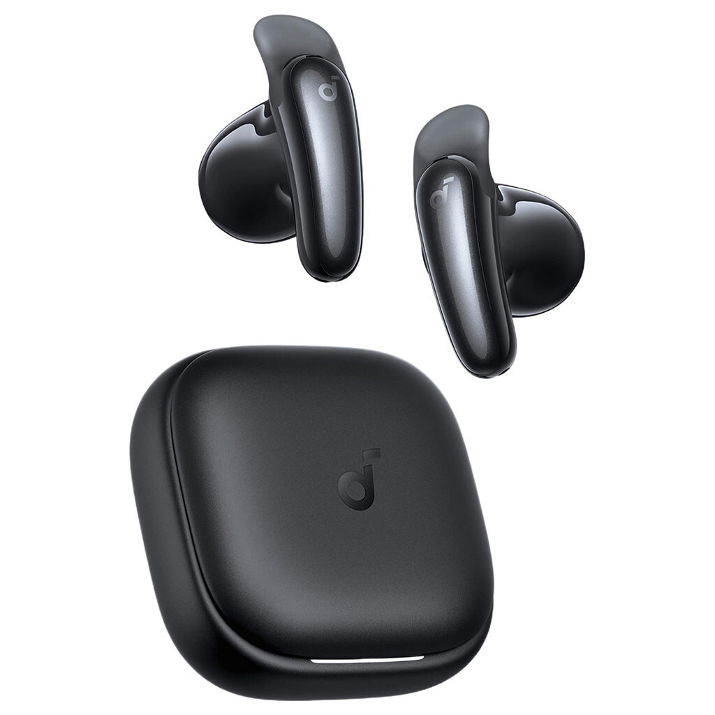 Bluetooth-гарнитура Anker SoundCore Liberty Buds, С микрофоном, Стерео, Черный - № 4 Bluetooth-гарнитура Anker SoundCore Liberty Buds, С микрофоном, Стерео, Черный - № 4