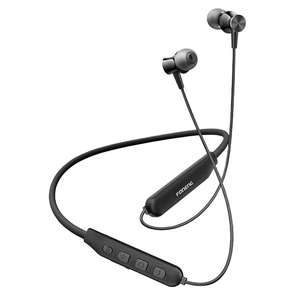 Bluetooth-гарнитура Foneng BL36 Deep Bass Neckband, С микрофоном, Стерео, Черный - № 1 Bluetooth-гарнитура Foneng BL36 Deep Bass Neckband, С микрофоном, Стерео, Черный - № 1