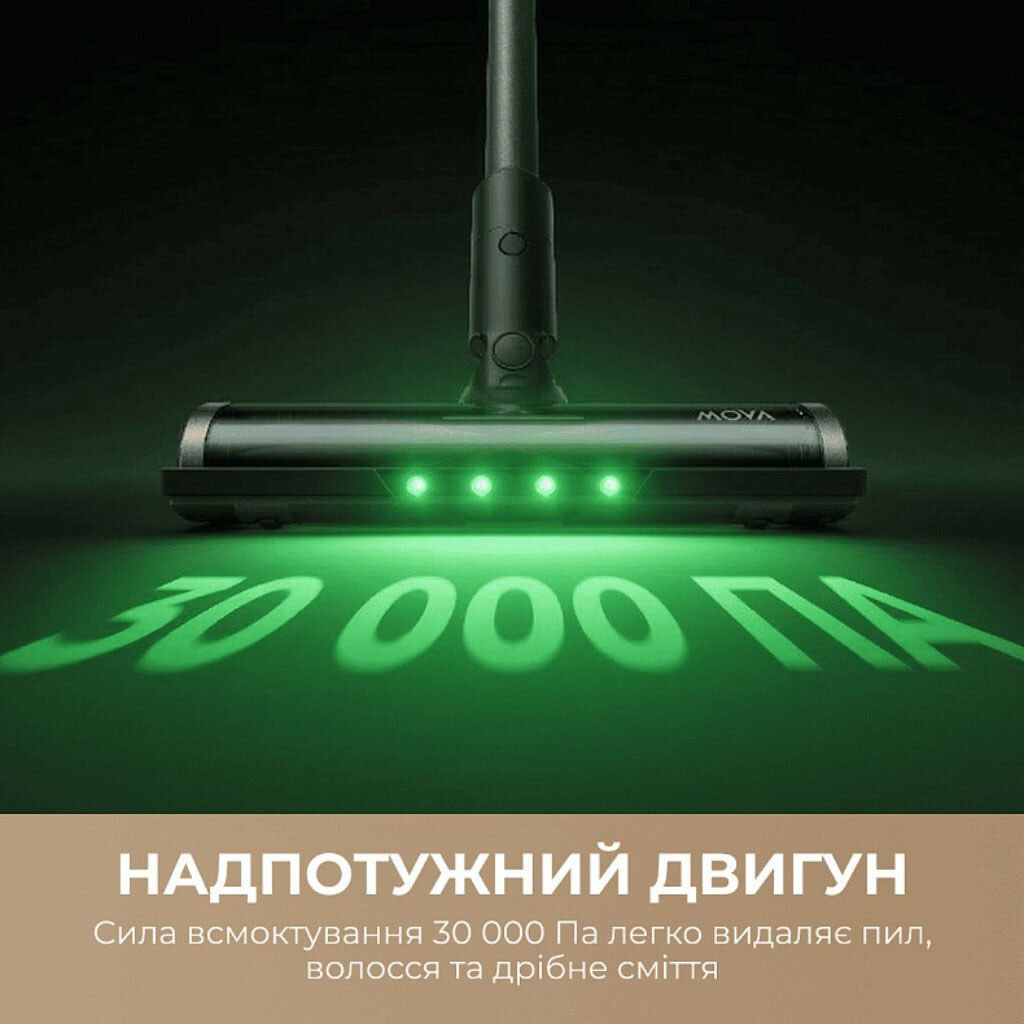 Аккумуляторный пылесос Mova S7, Черный - № 2 Аккумуляторный пылесос Mova S7, Черный - № 2