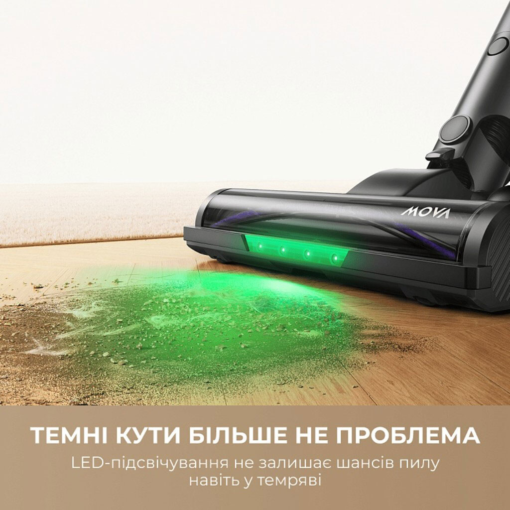 Аккумуляторный пылесос Mova S7, Черный - № 5 Аккумуляторный пылесос Mova S7, Черный - № 5