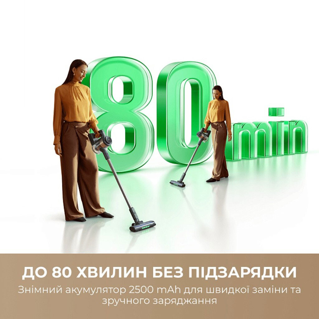 Аккумуляторный пылесос Mova S7, Черный - № 10 Аккумуляторный пылесос Mova S7, Черный - № 10