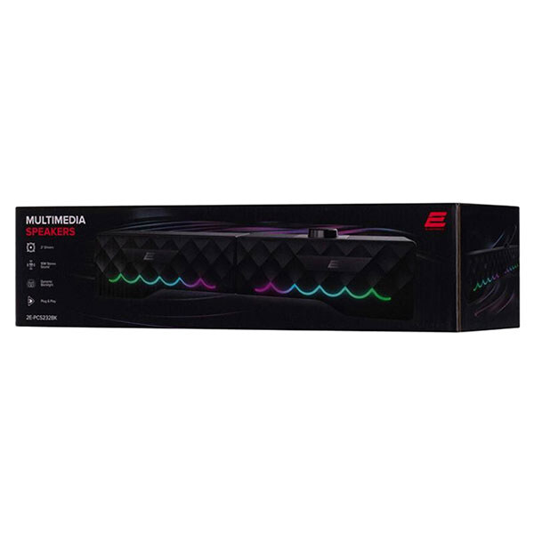 Колонки для компьютера 2E PCS232 RGB Soundbar, Черный - № 8 Колонки для компьютера 2E PCS232 RGB Soundbar, Черный - № 8