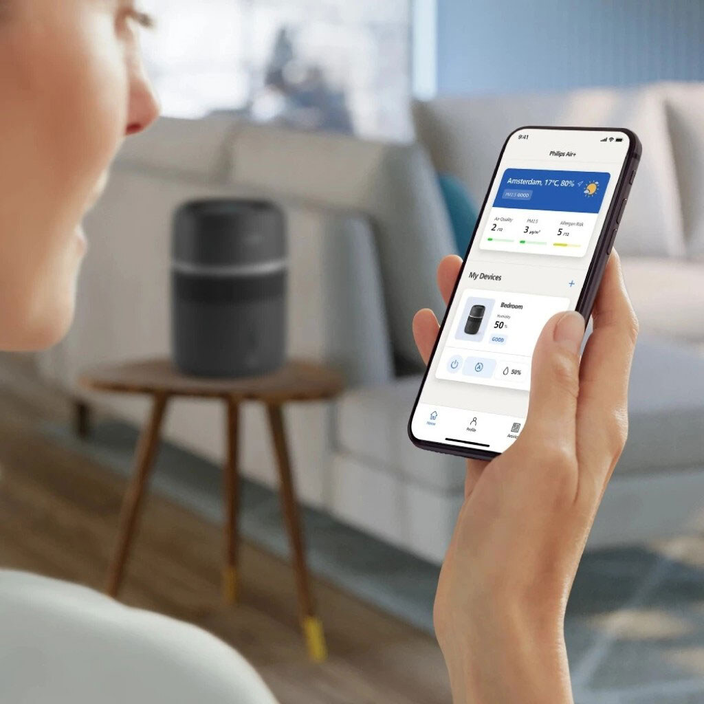 Зволожувач повітря Philips HU4210, Чорний - № 9 Зволожувач повітря Philips HU4210, Чорний - № 9