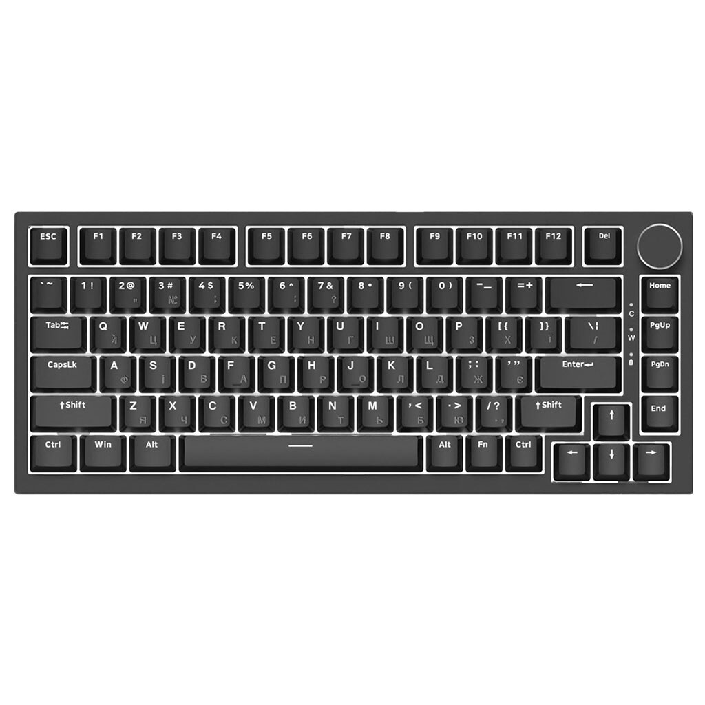 Клавиатура Ajazz AK820, Черный - № 1 Клавиатура Ajazz AK820, Черный - № 1