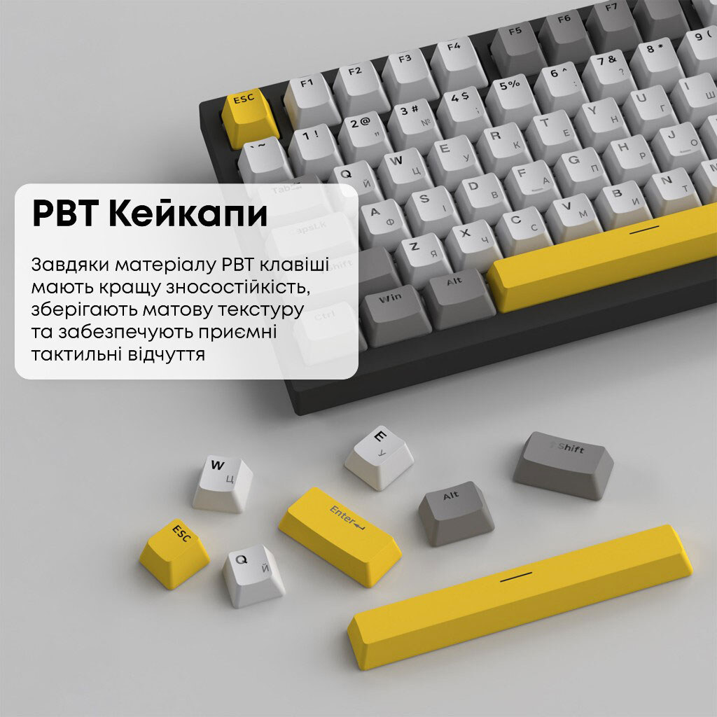Клавиатура Ajazz AK820, Черный - № 16 Клавиатура Ajazz AK820, Черный - № 16