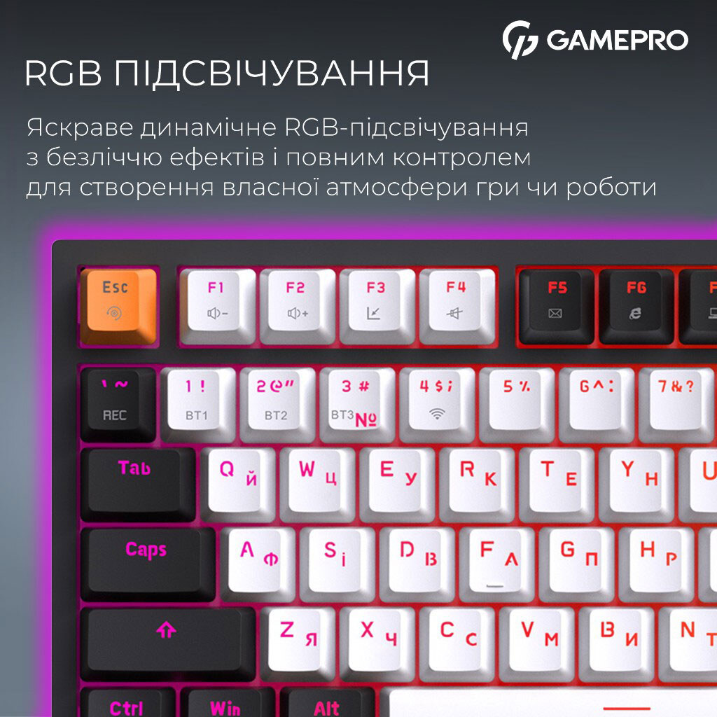 Клавиатура GamePro Asgard Valhalla, Черный - № 15 Клавиатура GamePro Asgard Valhalla, Черный - № 15
