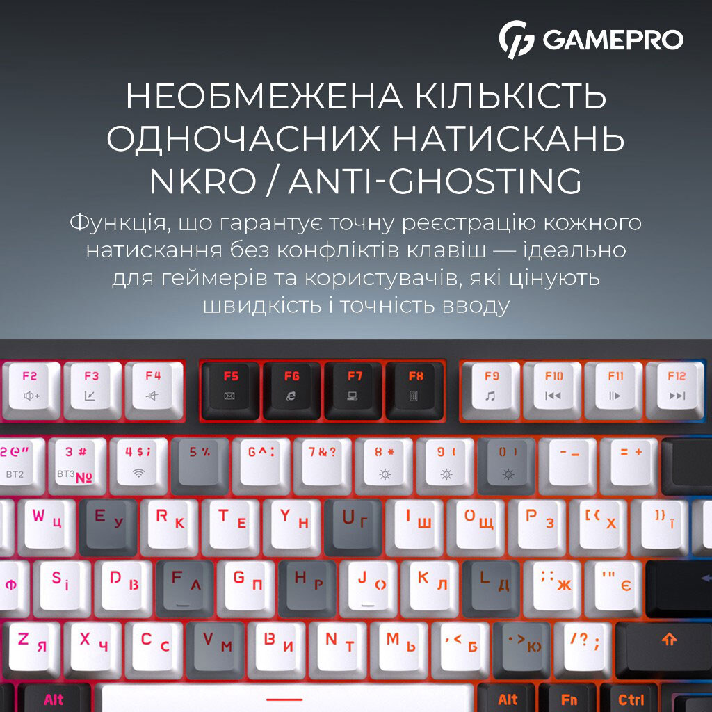 Клавиатура GamePro Asgard Valhalla, Черный - № 16 Клавиатура GamePro Asgard Valhalla, Черный - № 16