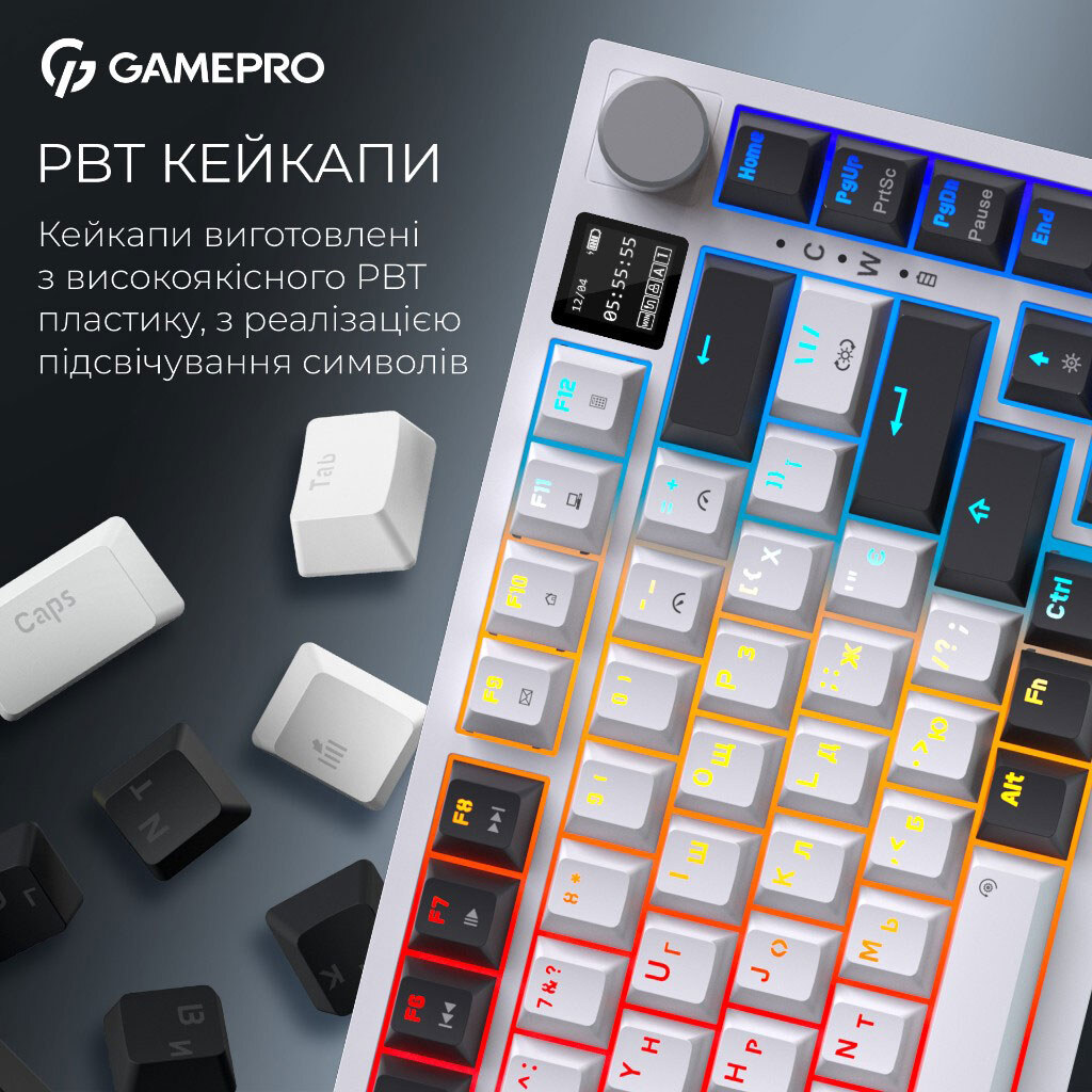 Клавиатура GamePro Asgard Valhalla, Белый - № 14 Клавиатура GamePro Asgard Valhalla, Белый - № 14