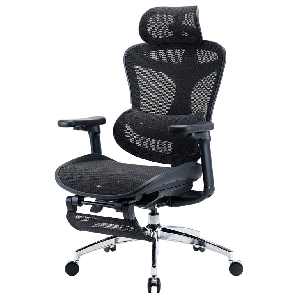 Офисное кресло Sihoo Doro C300L Mesh, Черный - № 5 Офисное кресло Sihoo Doro C300L Mesh, Черный - № 5