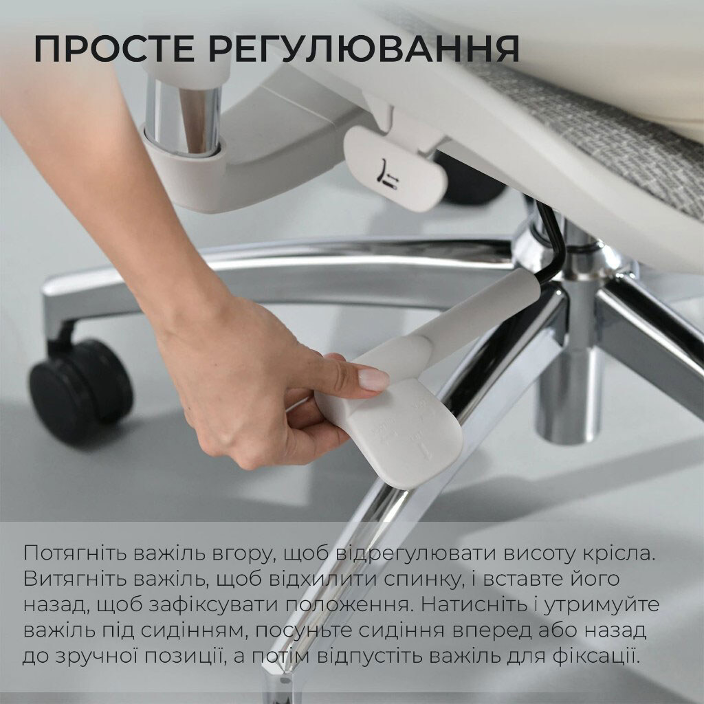 Офисное кресло Sihoo Doro S100 Mesh, Белый - № 13 Офисное кресло Sihoo Doro S100 Mesh, Белый - № 13