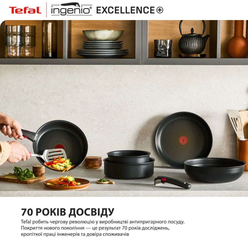 Набор посуды Tefal Ingenio Exсellence Plus - № 9 Набор посуды Tefal Ingenio Exсellence Plus - № 9