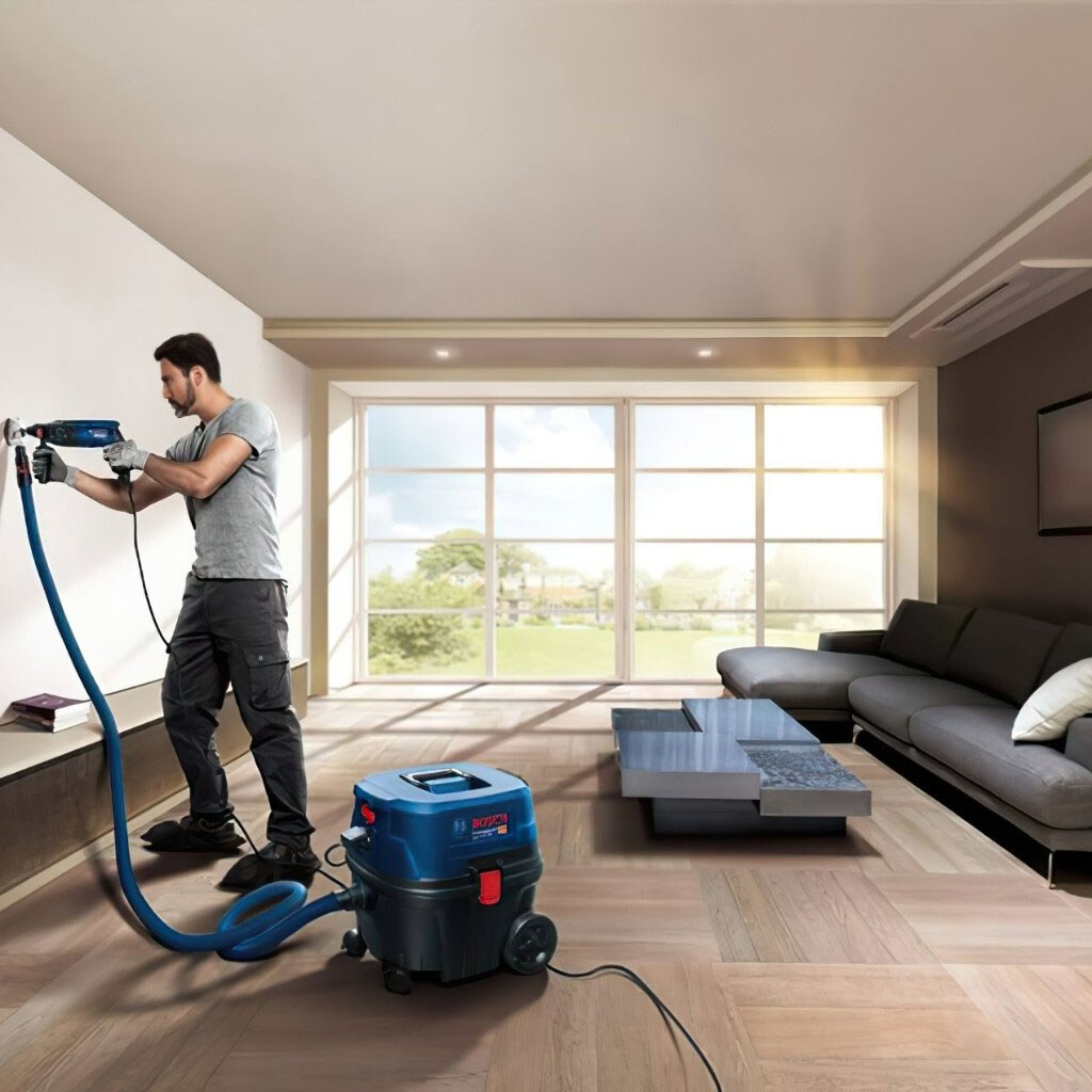 Пылесос Bosch GAS 12-25 PL Professional, Синий - № 4 Пылесос Bosch GAS 12-25 PL Professional, Синий - № 4