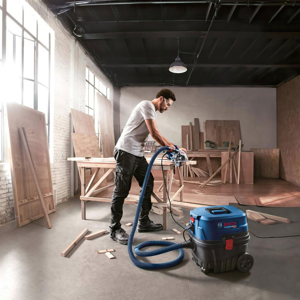 Пылесос Bosch GAS 12-25 PL Professional, Синий - № 5 Пылесос Bosch GAS 12-25 PL Professional, Синий - № 5