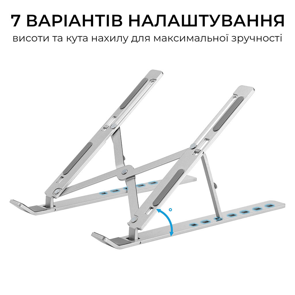 Подставка для ноутбука OfficePro LS321S, Серый - № 3 Подставка для ноутбука OfficePro LS321S, Серый - № 3