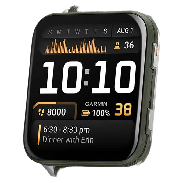 Умные часы Garmin Venu X1 Moss, Зеленый - № 1 Умные часы Garmin Venu X1 Moss, Зеленый - № 1