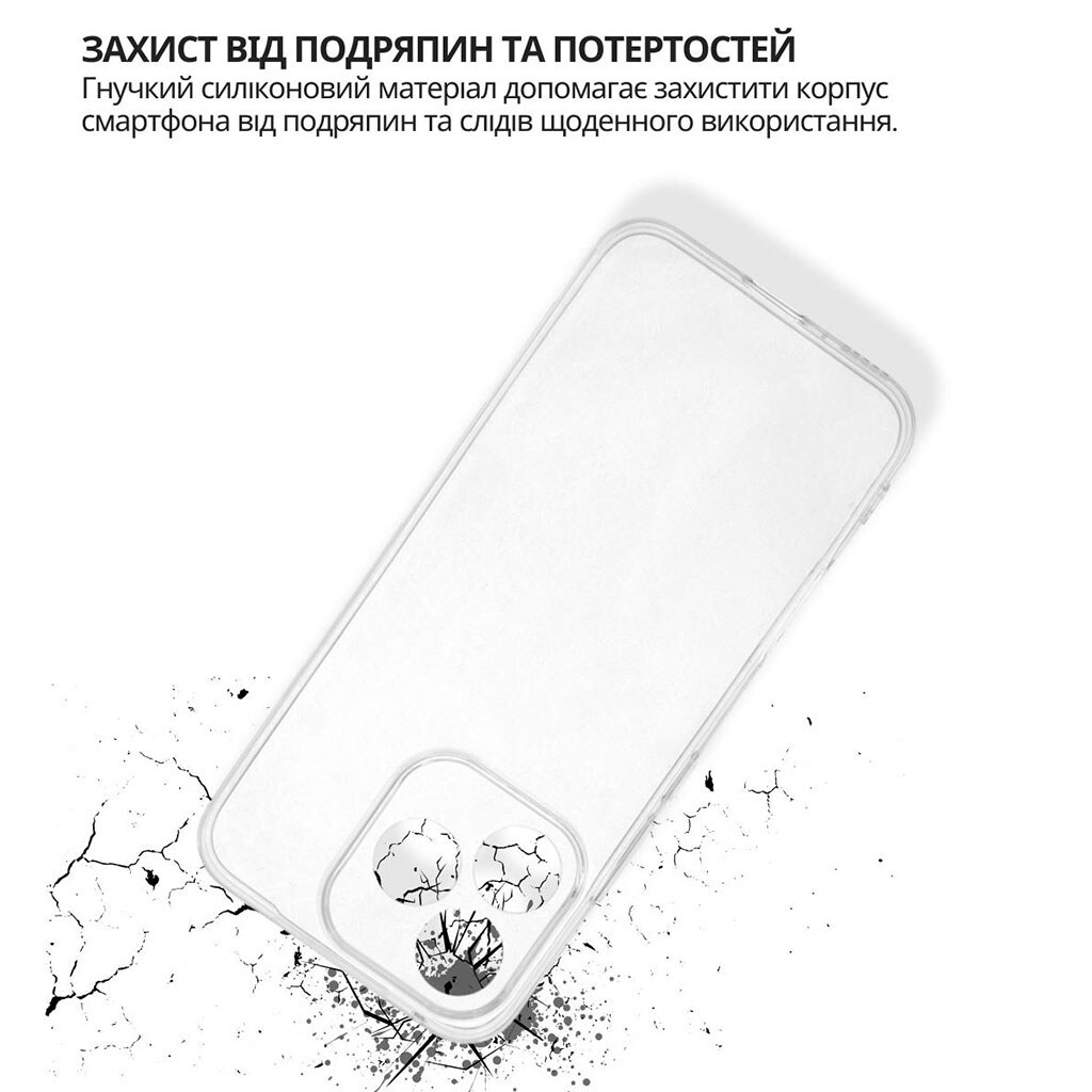 Чехол (накладка) Huawei Honor 400 Lite, BeCover, Прозрачный - № 3 Чехол (накладка) Huawei Honor 400 Lite, BeCover, Прозрачный - № 3