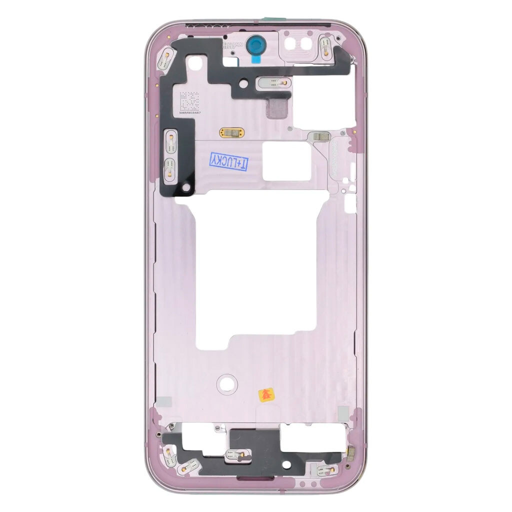 Средняя часть Google Pixel 9 Pro, Розовый - № 2 Средняя часть Google Pixel 9 Pro, Розовый - № 2