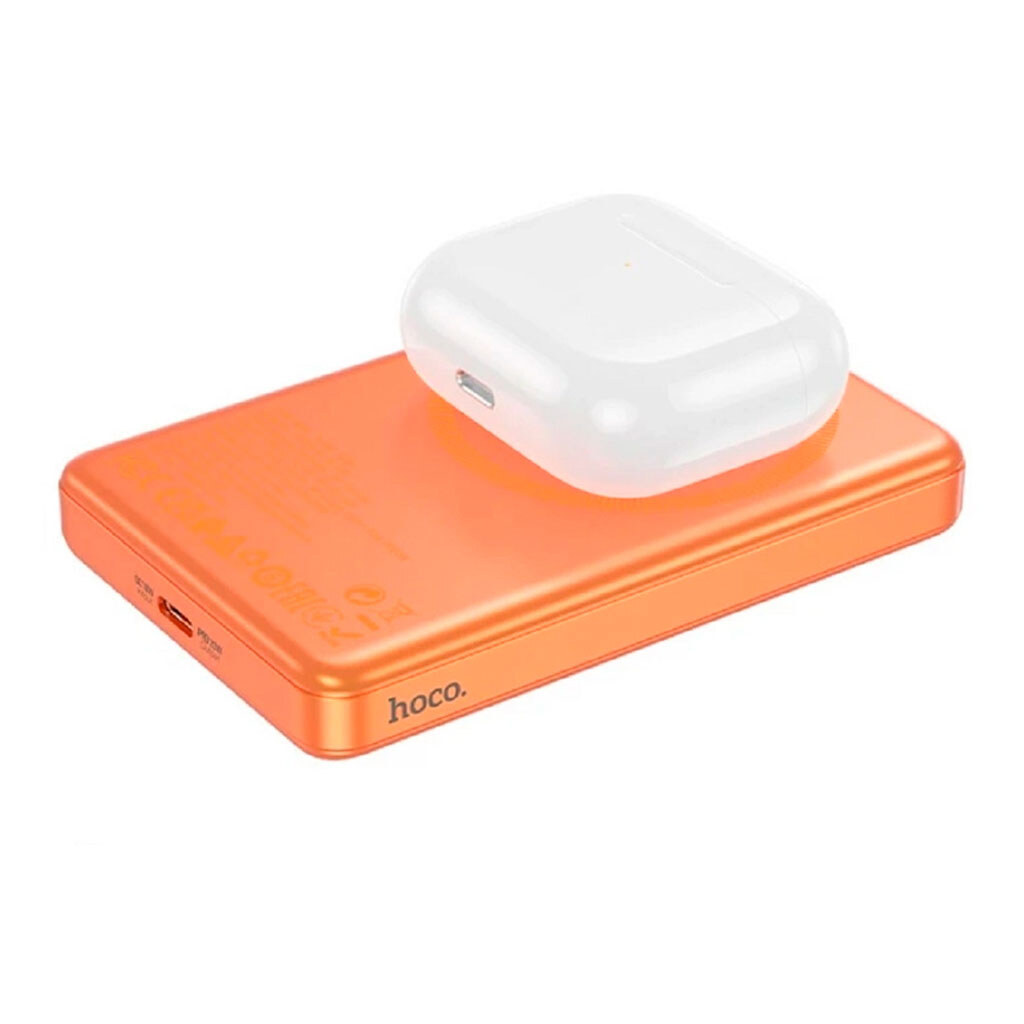 Портативная батарея (Power Bank) Hoco Q26A, 10000 mAh, Оранжевый - № 4 Портативная батарея (Power Bank) Hoco Q26A, 10000 mAh, Оранжевый - № 4
