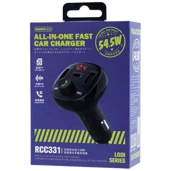 АЗУ Remax Lodi Series RCC331, Черный - № 2 АЗУ Remax Lodi Series RCC331, Черный - № 2
