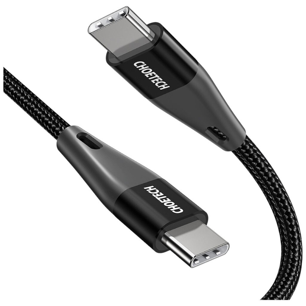 Кабель Choetech XCC-1008, Type-C, 1.0 м., Черный - № 2 Кабель Choetech XCC-1008, Type-C, 1.0 м., Черный - № 2