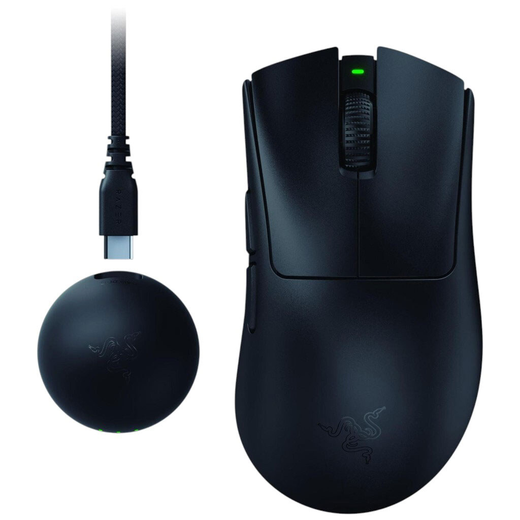 Мышь Razer DeathAdder V4 Pro Wireless, Черный - № 1 Мышь Razer DeathAdder V4 Pro Wireless, Черный - № 1