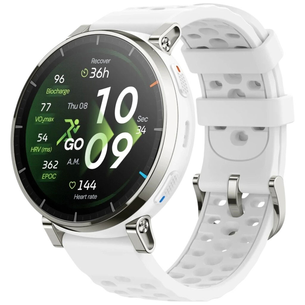 Умные часы Amazfit Active 3 Premium, Белый - № 1 Умные часы Amazfit Active 3 Premium, Белый - № 1