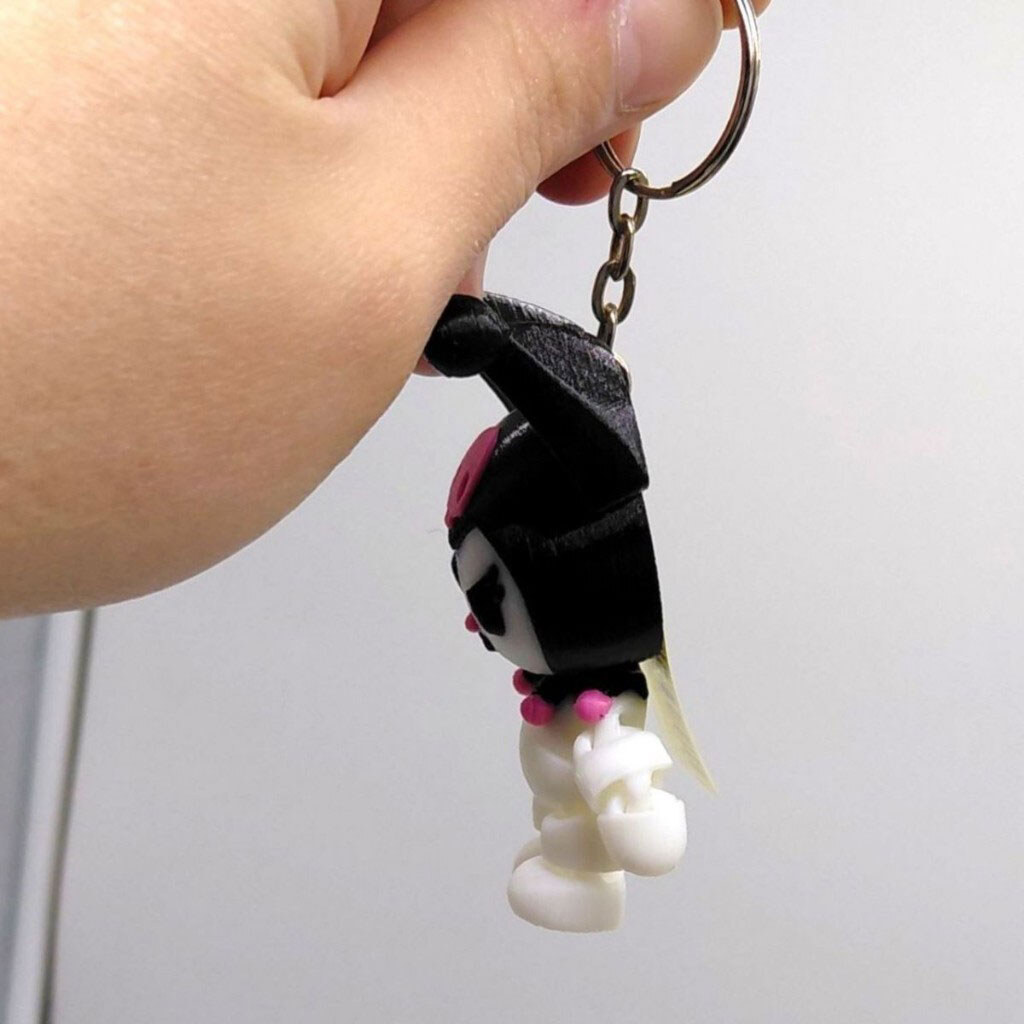 Брелок "Аниме. Санрио. Куроми \ KUROMI", 3d печать, 7.5 см, Mic - № 3 Брелок "Аниме. Санрио. Куроми \ KUROMI", 3d печать, 7.5 см, Mic - № 3